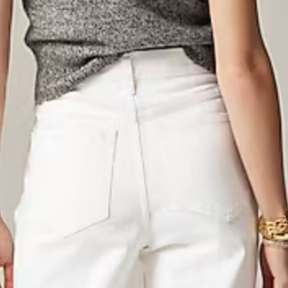 J. Crew CH680 White J.Crew: Slim-wide Jean For Women NWT - Picture 4 of 15